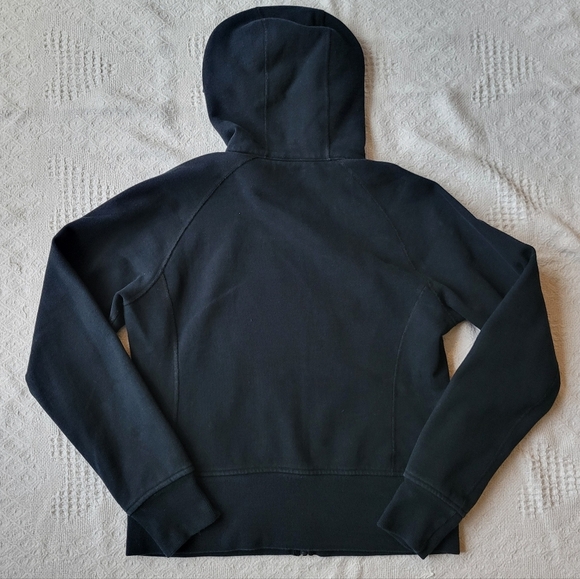 Lululemon Black Athletic Comfy Everyday Casual Zip Up Hooded Sweater - Picture 3 of 11